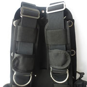 shoulder belts with soft padding